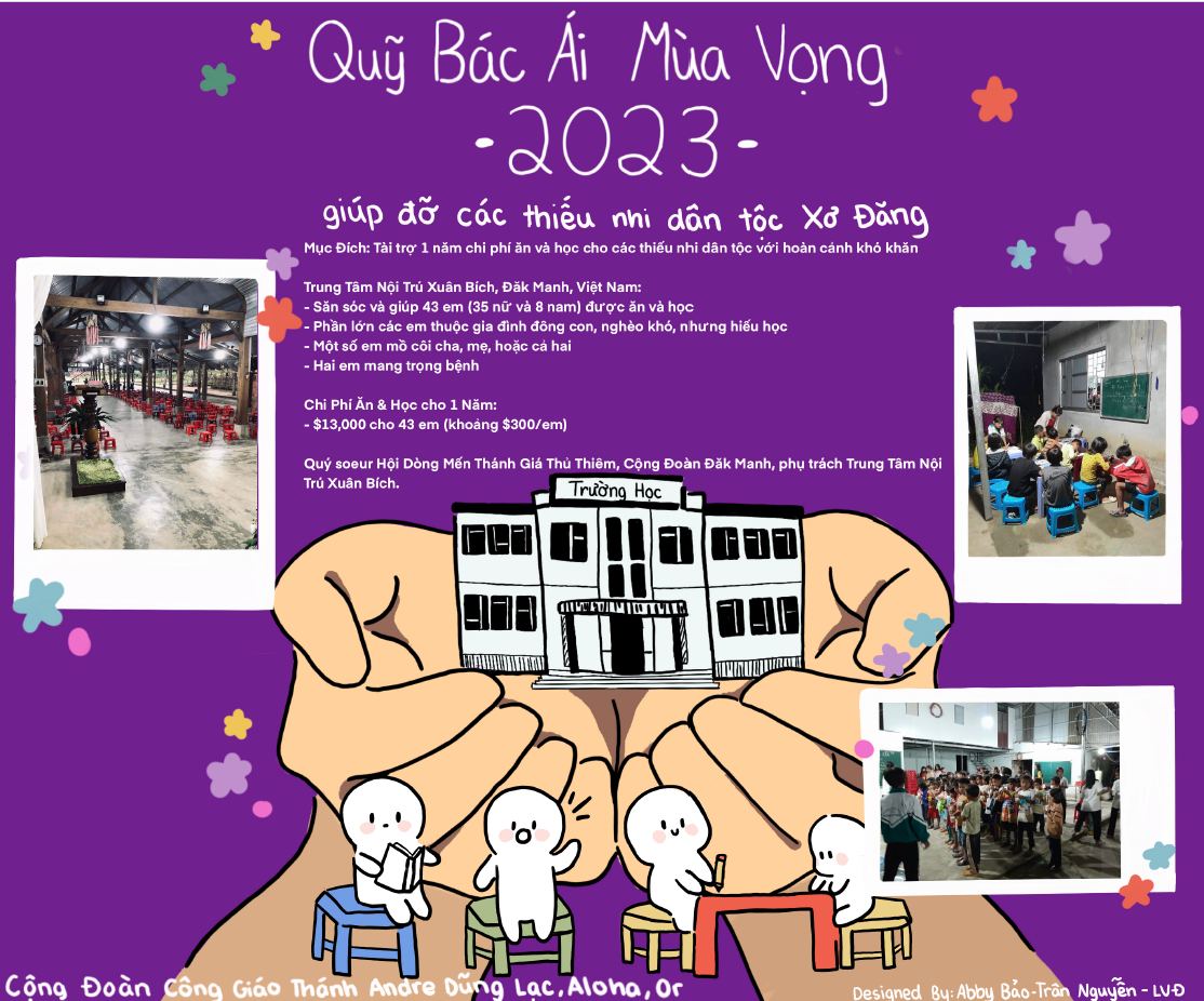 Dak Manh Charity Poster